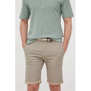 Lindbergh pantaloni scurti barbati, culoarea bej