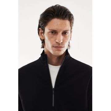 Bluza sport cu fenta cu fermoar Ibizape