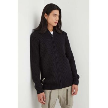 G-Star Raw cardigan barbati, culoarea negru