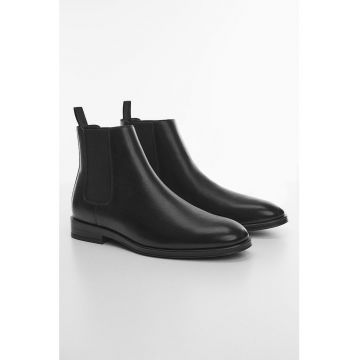 Ghete Chelsea de piele Monovar