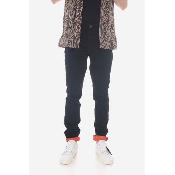 KSUBI pantaloni Chitch Roll Up barbati, culoarea negru MPS23DJ020-black