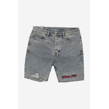 KSUBI pantaloni scurți jeans barbati MSP23WA010-DENIMM