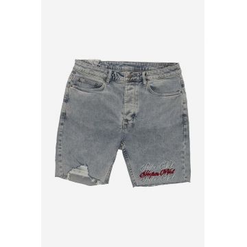 KSUBI pantaloni scurți din denim bărbați MSP23WA010-DENIMM