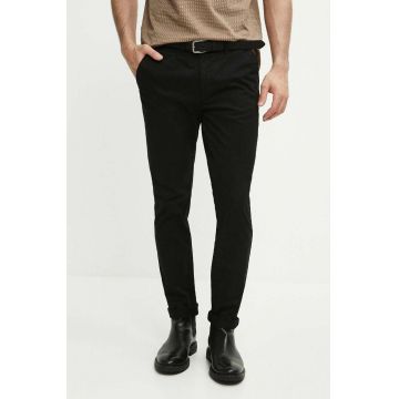 Medicine pantaloni barbati, culoarea negru, mulata