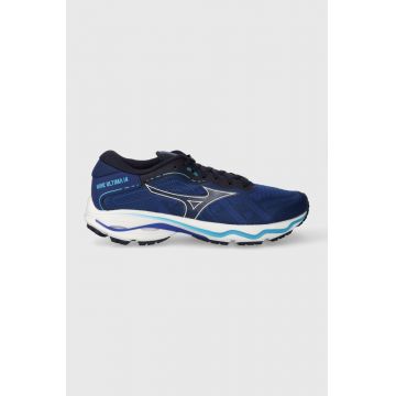 Mizuno pantofi de alergat Wave Ultima 14 culoarea albastru marin