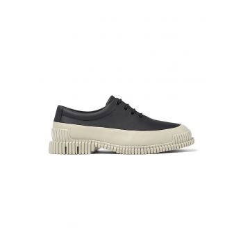Pantofi de piele cu talpa striata Pix