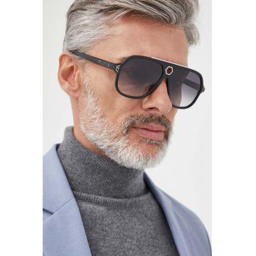 Philipp Plein ochelari de soare barbati, culoarea negru
