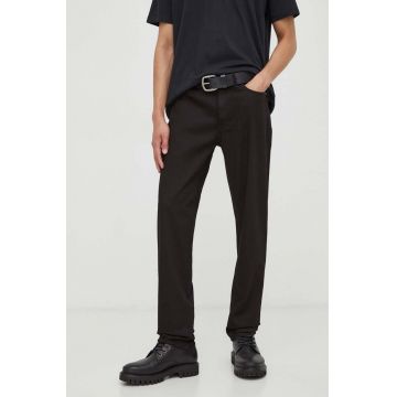 Won Hundred jeansi barbati, culoarea negru