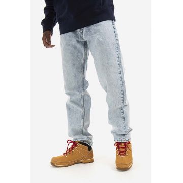 Wood Wood blugi din bumbac Sol Rigid Denim Slim Fit 12215802.7051-HEAVYWA