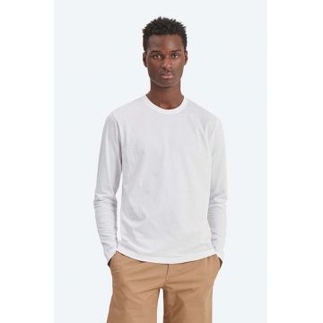 Wood Wood longsleeve din bumbac Emil Longsleeve 2-pack culoarea alb, neted 20005406.2490-BRIGHTW