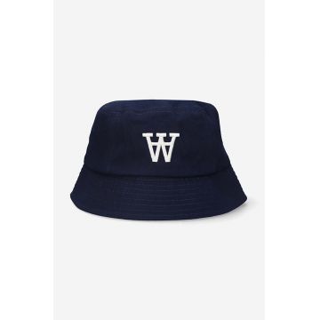Wood Wood pălărie din bumbac culoarea albastru marin, bumbac 10230813.7083-BURGUND