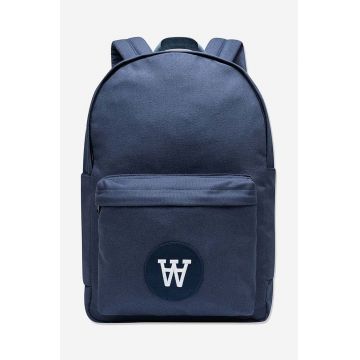 Wood Wood rucsac Ryan Patch bărbați, culoarea bleumarin, mare, uni 10240205.9937-NAVY