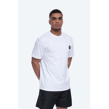 Wood Wood tricou din bumbac Slater T-shirt culoarea alb, cu imprimeu 11935705.2469-BRIGHTW