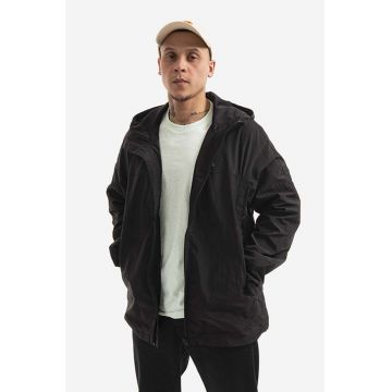Wood Wood windbreaker Deller Tech Jacket culoarea negru, de tranzitie 12215900.5112-BLACK