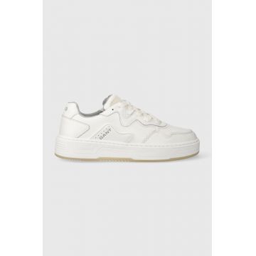 Gant sneakers din piele Kanmen culoarea alb, 27631217.G29