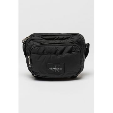 Geanta crossbody cu broderie logo Essentials