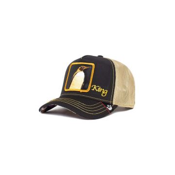 Goorin Bros sapca culoarea negru, cu imprimeu