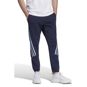 Pantaloni sport conici cu logo