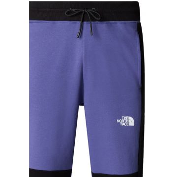 Pantaloni sport cu snur de ajustare si detaliu logo