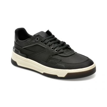 Pantofi BOSS negri, 2886, din material textil
