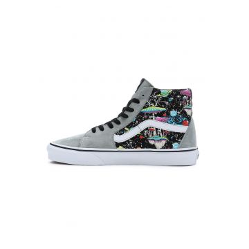 Pantofi sport cu segmente cu model grafic SK8-Hi