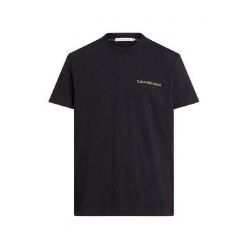 Tricou din bumbac cu detalii logo