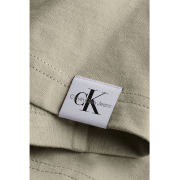 Tricou regular fit cu decolteu la baza gatului