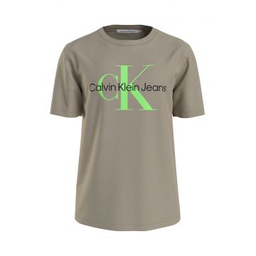 Tricou slim fit din amestec de bumbac organic