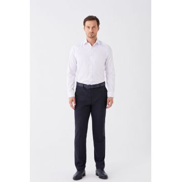 Camasa slim fit cu guler ascutit