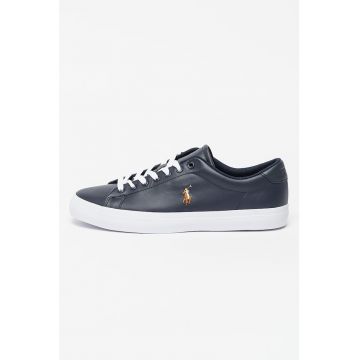 Lauren Ralph Lauren - Pantofi sport de piele cu detaliu logo Longwood