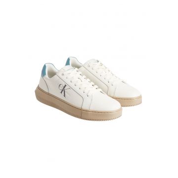 Pantofi sport low-cut de piele cu logo