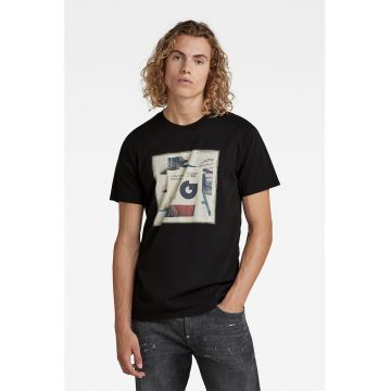Tricou be bumbac organic cu imprimeu Scarf