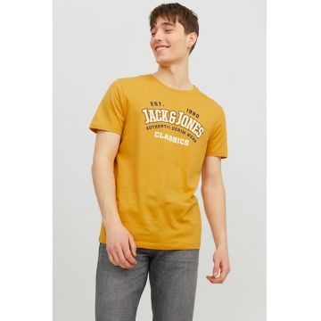 Tricou de bumbac organic cu logo