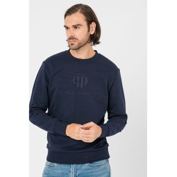 Bluza sport din bumbac Tonal Shield