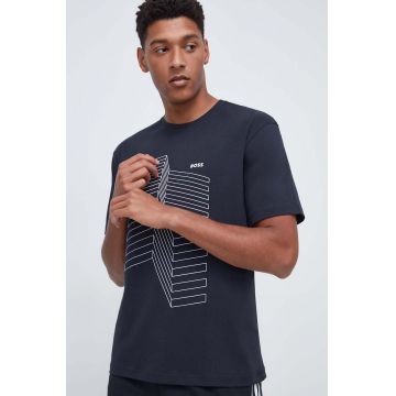 Boss Green tricou BOSS GREEN barbati, cu imprimeu