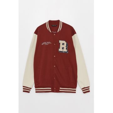 Jacheta bomber cu capse