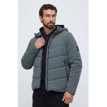 Jack Wolfskin geaca barbati, culoarea gri, de iarna