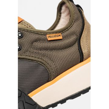 Pantofi sport cu garnituri din piele intoarsa