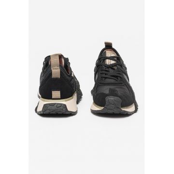 Pantofi sport cu garnituri din piele intoarsa