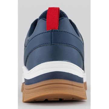Pantofi sport de piele ecologica cu talpa aderenta