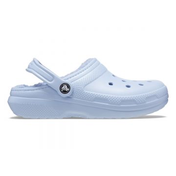 Saboti Crocs Classic Lined Clog Albastru - Blue Calcite