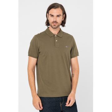 Tricou polo cu broderie logo