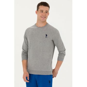 Bluza de trening din bumbac cu maneci raglan