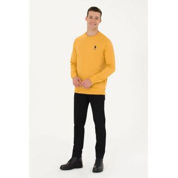 Bluza sport din bumbac cu maneci raglan
