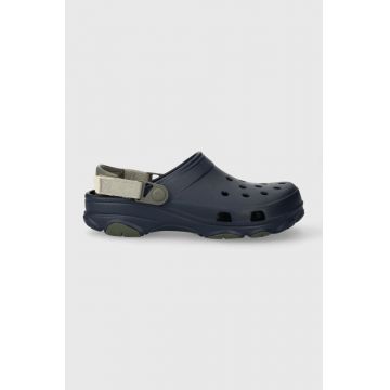 Crocs papuci Classic All Terain Clog bărbați, culoarea bleumarin 206340