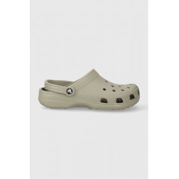 Crocs papuci Classic bărbați, culoarea gri 10001