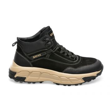 Ghete GRYXX negre, 618, din piele naturala Ghete GRYXX negre, 618, din piele naturala