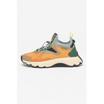 Pantofi sport cu model colorblock