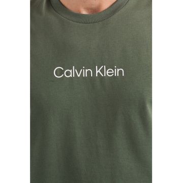 Tricou de bumbac organic cu imprimeu logo