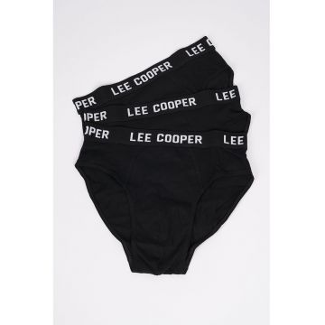 Set de chiloti cu benzi logo - 3 perechi